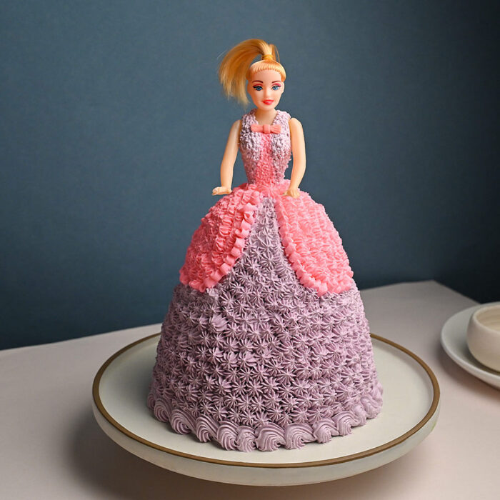 Barbie Theme Cake