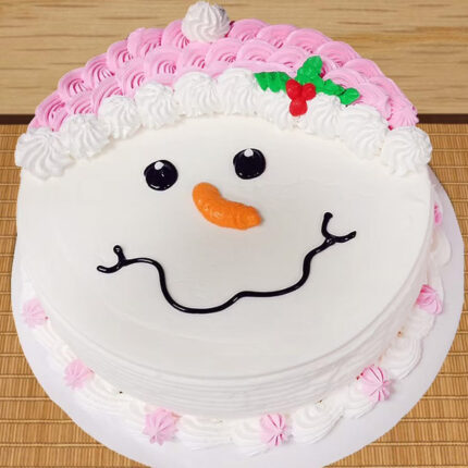 Snowman Theme Cake